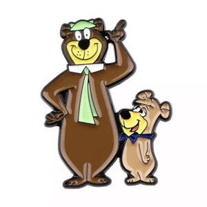 Yogi Bear  & Boo-Boo Enamel Pin Comic Book Character 1958